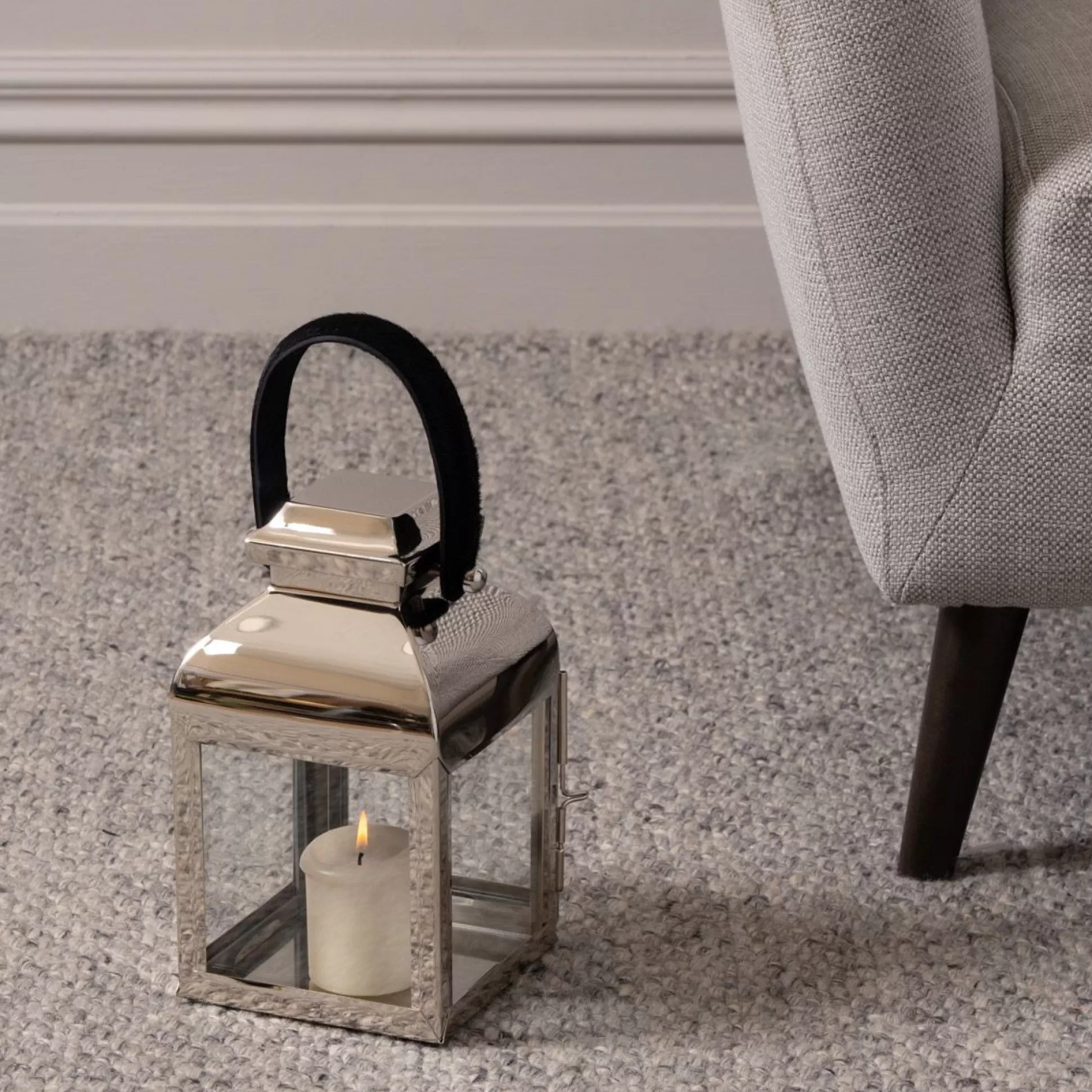 Candle Lanterns>Meadows and Byrne French Lantern Small