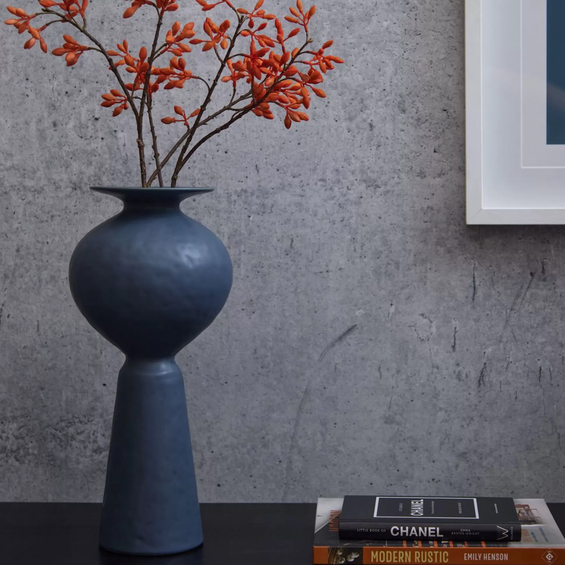 Decorative Vases>Meadows and Byrne Ora Crafted Vase In Matt Jade